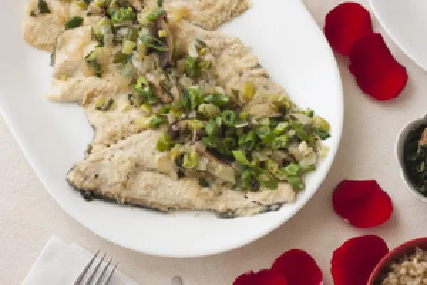 Pečená ryba s parmezánem