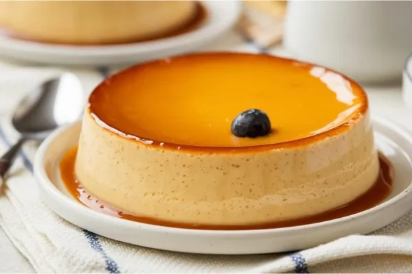 Klasický medový flan