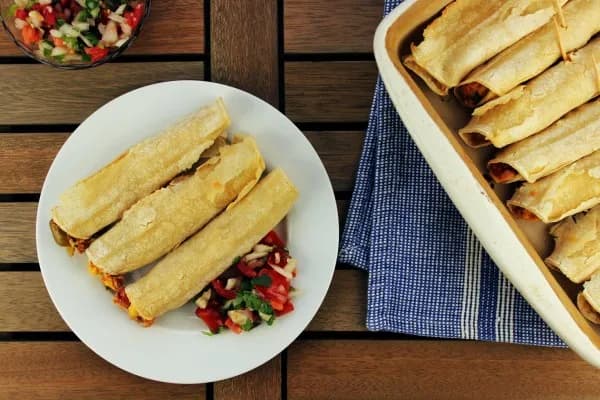 Křupavé taquitos