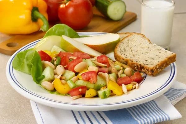 Garden Cannellini Bean Salad