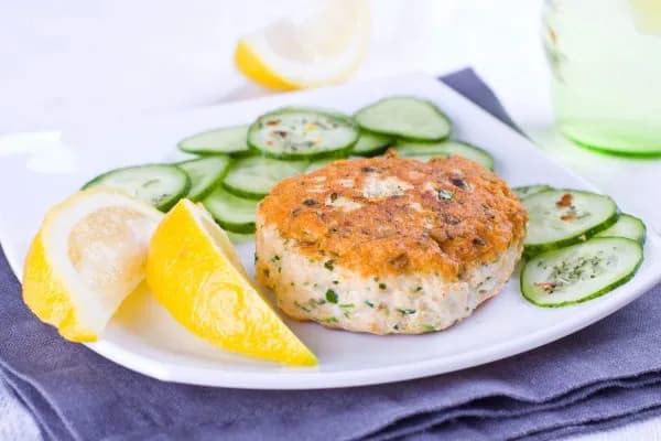 Lemon Pepper Salmon Patties