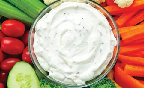 Nízkotučný ranch dip