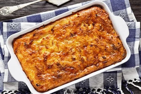 Kugel z macesové mouky (nákyp)