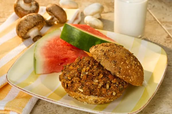 Houbovo-hovězí sloppy joes