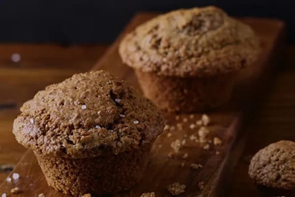 Muffiny s ovesnými otrubami
