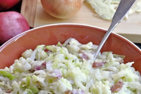 Red Potato and Cabbage (Colcannon)