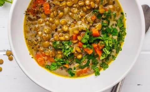 Slow Cooker Lentil Soup