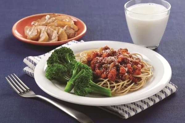 Spaghetti with Quick Meat Sauce