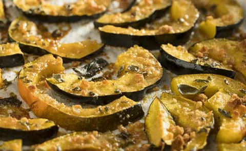 Spiced Baked Squash