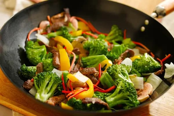 Stir Fry Vegetables and Beef