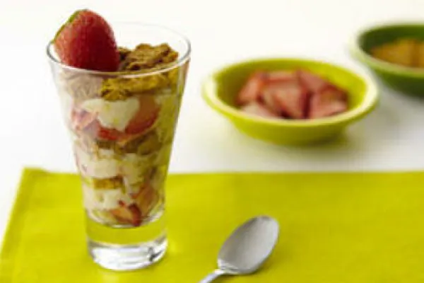 Strawberry Banana Parfait