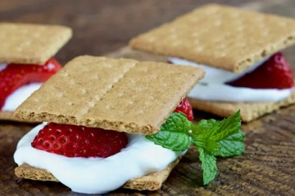 Jahodové smores