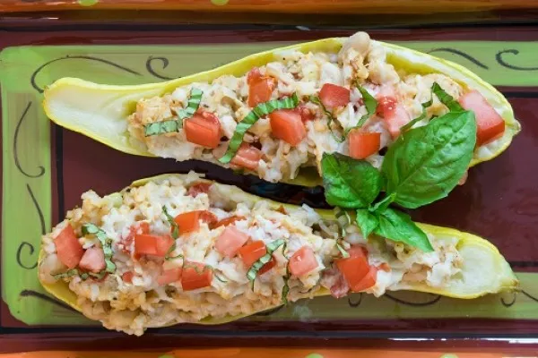 Plněná letní dýně