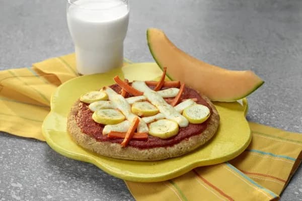 Piškvorková zeleninová pizza