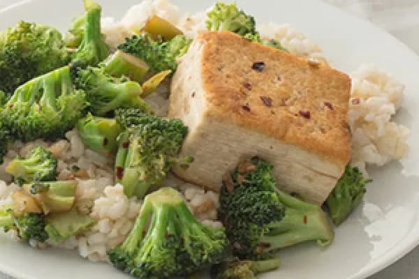 Tofu s brokolicí
