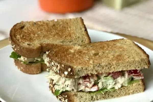 Piknikový sendvič s tuňákem a zeleninou